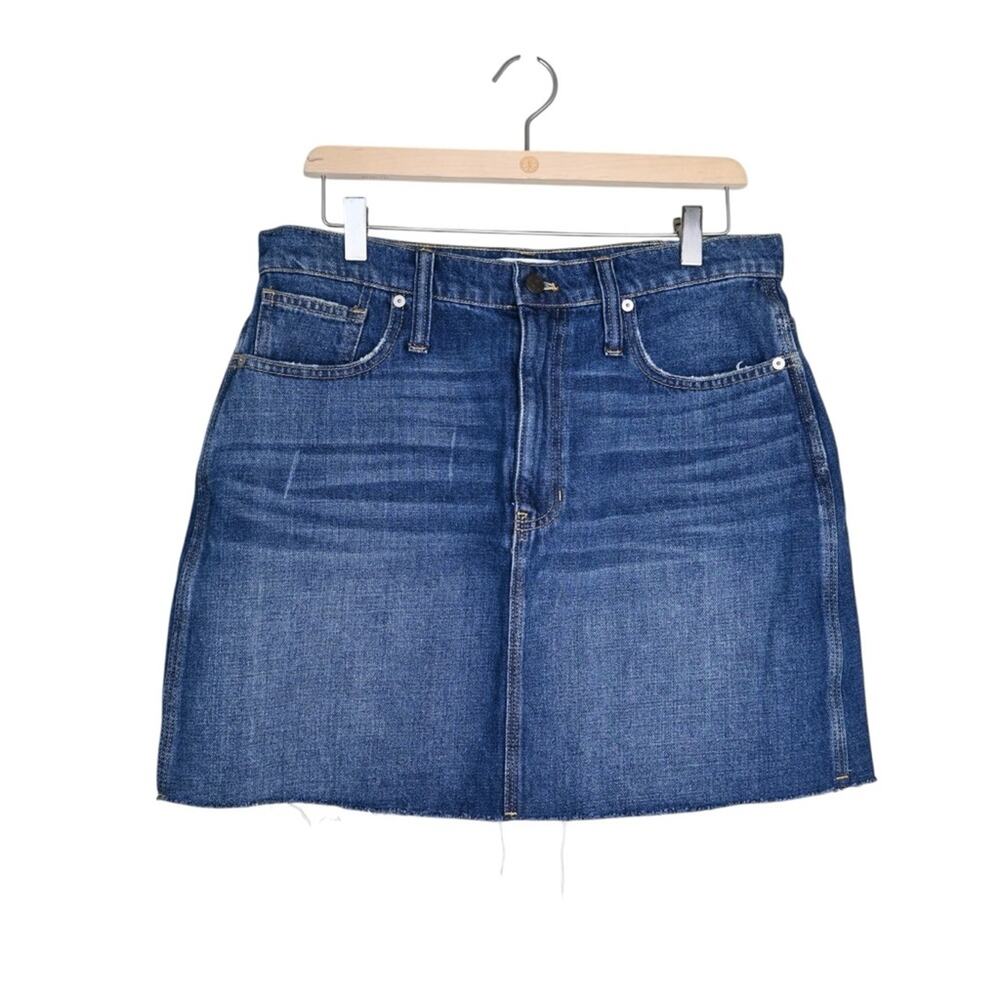 Madewell Women's 30 Denim Jean Mini Skirt